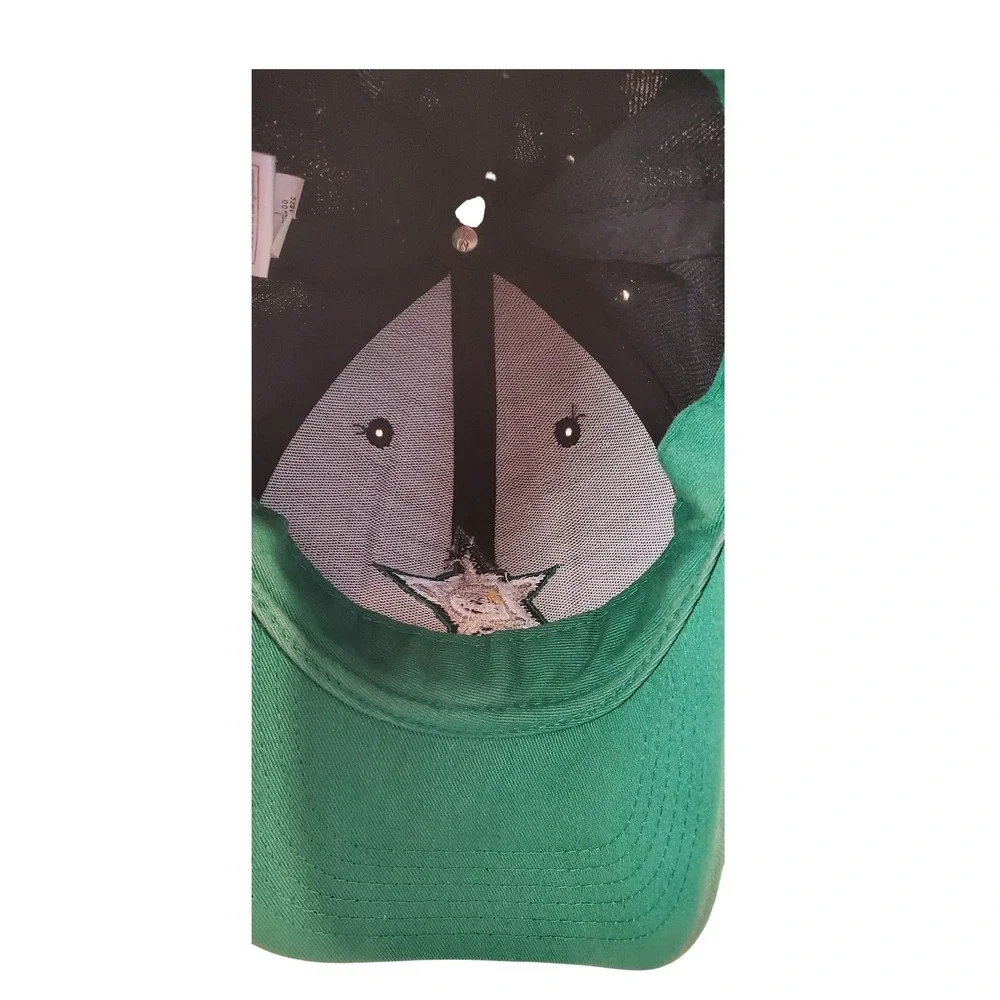 Reebok Dallas Stars NHL Youth Hat Black Green Adjustable Face Off Headwear Cap